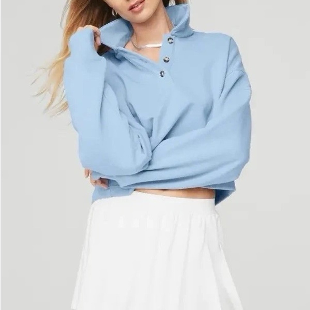 ALO Yoga Polo Henley Pullover